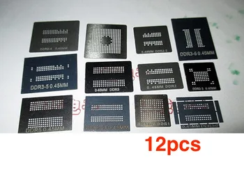 12db Videó memória chip DDR1 DDR2 DDR3 DDR5 BGA DDR labdát ültetés tin acél háló szett