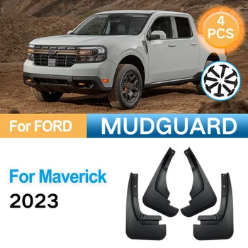 4db Mudflaps sárfogó Splash Őrök Teljes Borító Iszap Őrök Ford Maverick 2022 2023 Első Hátsó Mudguards Fedél Autó Alkatrész