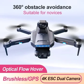 4K HD Dual Kamera GPS RC A Szakmai Brushless Dron RC1200M Gép Gyerekek ToysDrone K918 MAX Akadály Elkerülése Helikopter