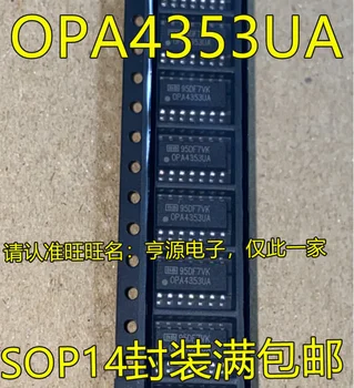 5db eredeti új OPA4353UA SOP14 OPA4353U OPA4353 nagysebességű műveleti erősítő chip