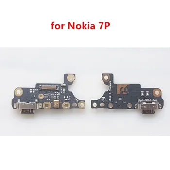 a Nokia 7p USB Töltő Port Dokkoló Csatlakozó NYÁK-Testület Szalag Flex Kábel telefon képernyő javítás alkatrészek