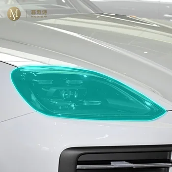 A Porsche Cayenne 2024 Autó Külső Fényszóró Anti-semmiből TPU PPF Védőfólia refit Anti-karcolás Javítás, film, Tartozékok