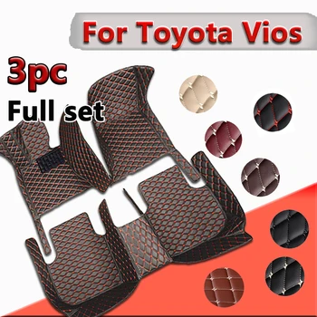 Autószőnyeg Toyota Vios Yaris sedan ATIV Limuzin XP150 2013~2022 Szőnyeg, Szőnyegek Bőr Szőnyeg Vízálló Emelet Pad Meghatározott Autó Tartozékok