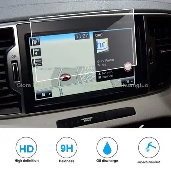 Edzett üveg Screenrotector Toyota Camry 2018 7 hüvelykes Autós Navigációs Őr Védőfólia tartozékok