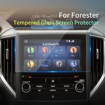 Edzett Üveg Védőfólia Navigációs Carplay Képernyő Védő SUBARU Forester 2024 Autó Autóipari Belső Tartozék