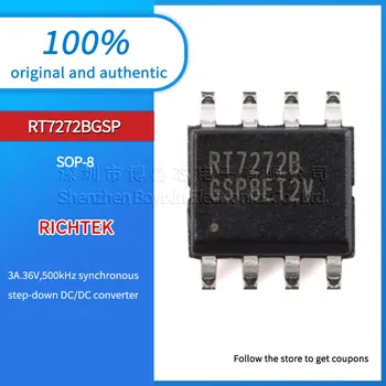Eredeti RT7272BGSP SOP-8 36V 3A 500khz szinkron buck konverter chip
