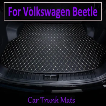 Kocsi csomagtartójában mat a Volkswagen Beetle 2012 2013 2014 2015 2016 2017 2018 rakomány bélés szőnyeg belső kiegészítők borító