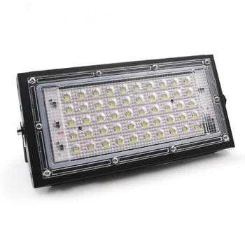 LED 6500K Árvíz Fény Szabadtéri 50W 4800lm IP65 Vízálló Biztonsági Reflektorfénybe Kerti Lámpa 110V, 220V