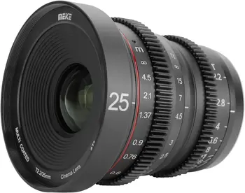 Meike 25mm...85mm T2.2 Mozi Objektív Kézi Fókusz Széles Látószögű Sony E/Canon RF/Fuji Fx Kamerák