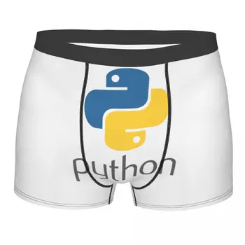 Programozó Python Szimbólum Boxer Alsót Nyomtatott Fejlesztő Számítógép-Programozás Programozó Bugyi Bugyi Rövidnadrág Szakaszon Alsónadrág