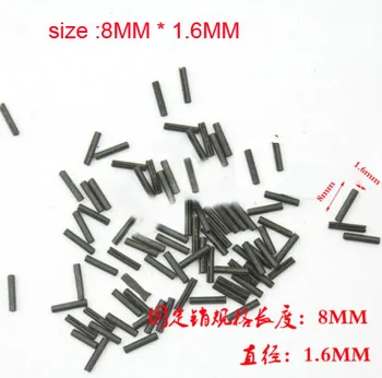 Pótalkatrészek 1.6 Flip Kulcs fej rögzítése Pin a Kocsi összecsukható kulcs, távirányító, 8mm*1.6 mm