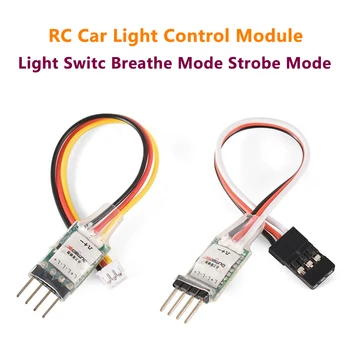 RC Fény Vezérlő LED Kapcsoló Panel Rendszer Be - /Kikapcsolása 3CH, hogy az RC Autó Jármű RC Mini Autó merevszárnyú Repülőgép Alkatrészek