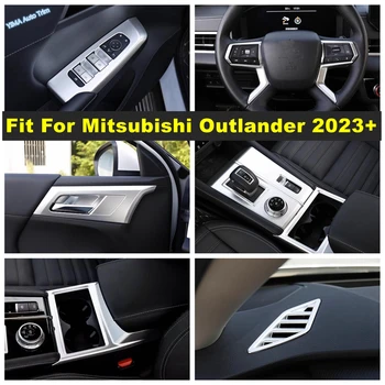 Sebességváltás Doboz / Belső Ajtó Tál / Hátsó Olvasó Lámpa Fedél Berendezés Alkalmas Mitsubishi Outlander 2023 Matt Belső Kiegészítők