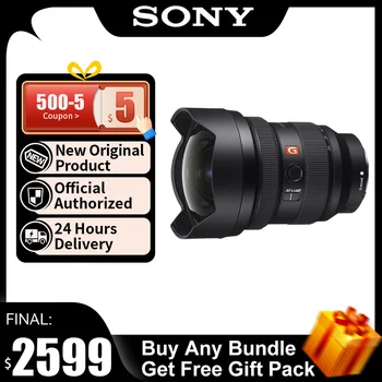 Sony FE 12-24 mm-es F2.8 Gm Full-frame az Ultra-nagy Látószögű Állandó Nagy fényerejű Zoom Objektív A7iii Iv. A7rv A7c Sel1224gm 12-24f2.8