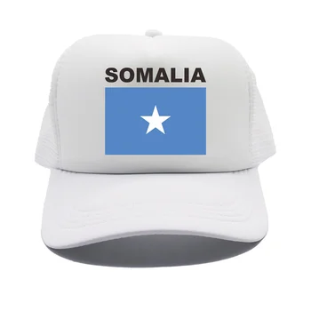 Szomália Traktoros Kap Nyáron A Férfiak Menő Ország Zászló Sapka Baseball Sapka Unisex Kültéri Mesh Háló Sapkák