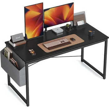 Számítógép asztal, 63 hüvelyk home office írás, tanulás, asztal, modern, minimalista stílusú laptop asztal a tároló táska