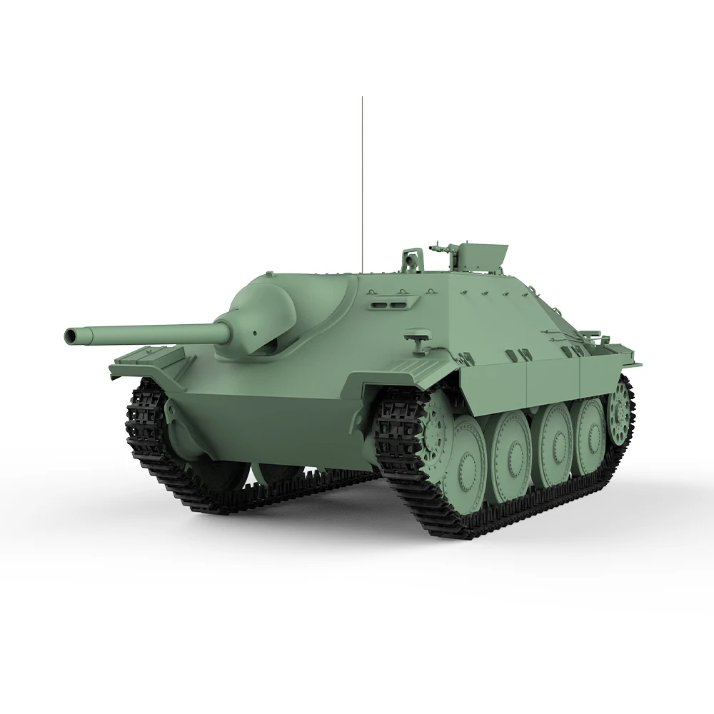 SSMODEL 72730 V1.7 1/72 3D Nyomtatott Gyanta Modell Kit német Jagdpanzer 38 - 4