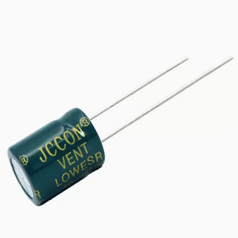 50V220UF 10*13(8*12)mm elektrolit kondenzátor 220UF/50V egyenesen helyezze be a zöld kagyló, magas frekvencia alacsony ellenállás - 3