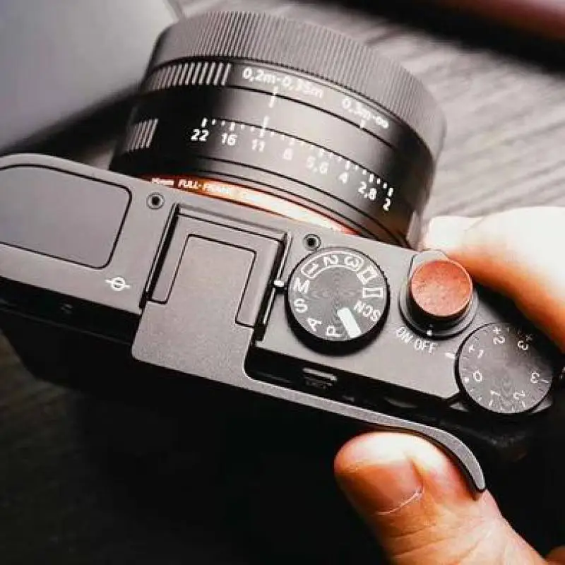 Új Fém kiváló minőségű Kamera, a Hüvelykujj Felfelé Vakupapucs Hüvelykujj Markolat Készült a Sony RX1RM2 RX1RII RX1 RX1R LIMITED EDITION - 0