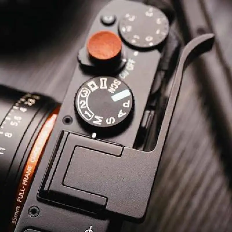 Új Fém kiváló minőségű Kamera, a Hüvelykujj Felfelé Vakupapucs Hüvelykujj Markolat Készült a Sony RX1RM2 RX1RII RX1 RX1R LIMITED EDITION - 2
