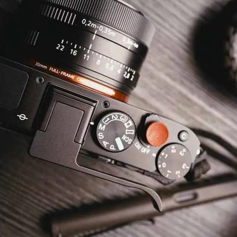 Új Fém kiváló minőségű Kamera, a Hüvelykujj Felfelé Vakupapucs Hüvelykujj Markolat Készült a Sony RX1RM2 RX1RII RX1 RX1R LIMITED EDITION - 3