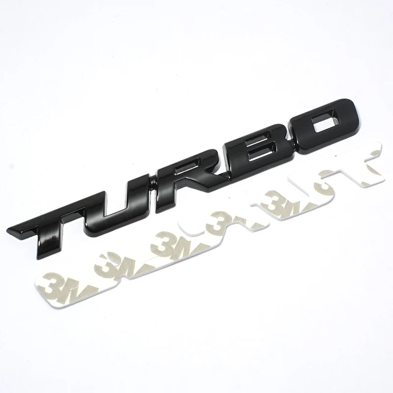 TURBO Fém Autó Matrica Stílus Szervezet Emblémája 3D Matrica Ford Fiesta Focus 2 Ecosport Kuga Menekülés Sólyom B-Max, C-Max Eco Sport G - 1