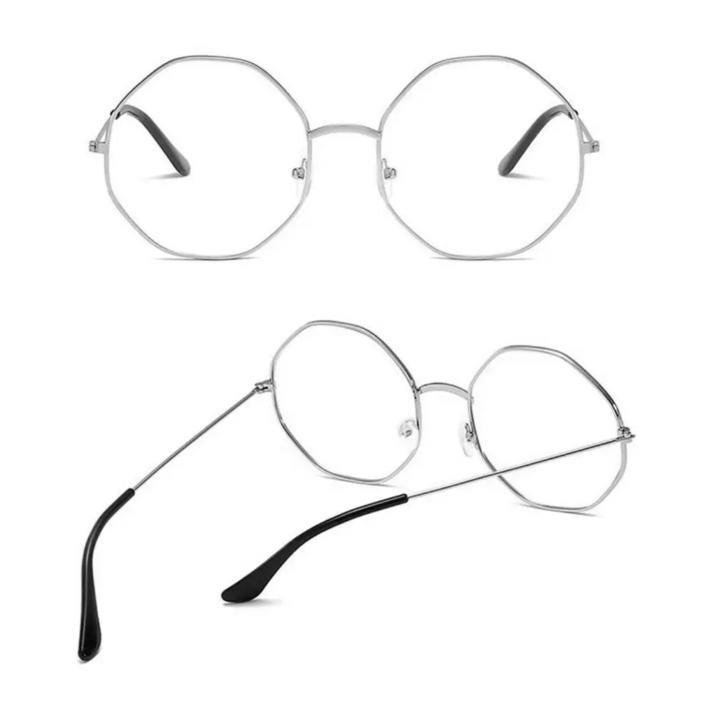 Klasszikus Anti Kék fény Oktogon Retro Anti-kék Szemüveget viselni Szem Látás Érdekel, Szemüveg - 1