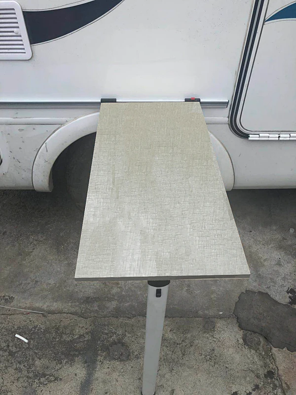 RV Összecsukható Asztal Lábak Levehető Kültéri Alumínium Ötvözet Karaván Tartozékok tTravel Lakókocsit Lakókocsi Lakóautó - 5