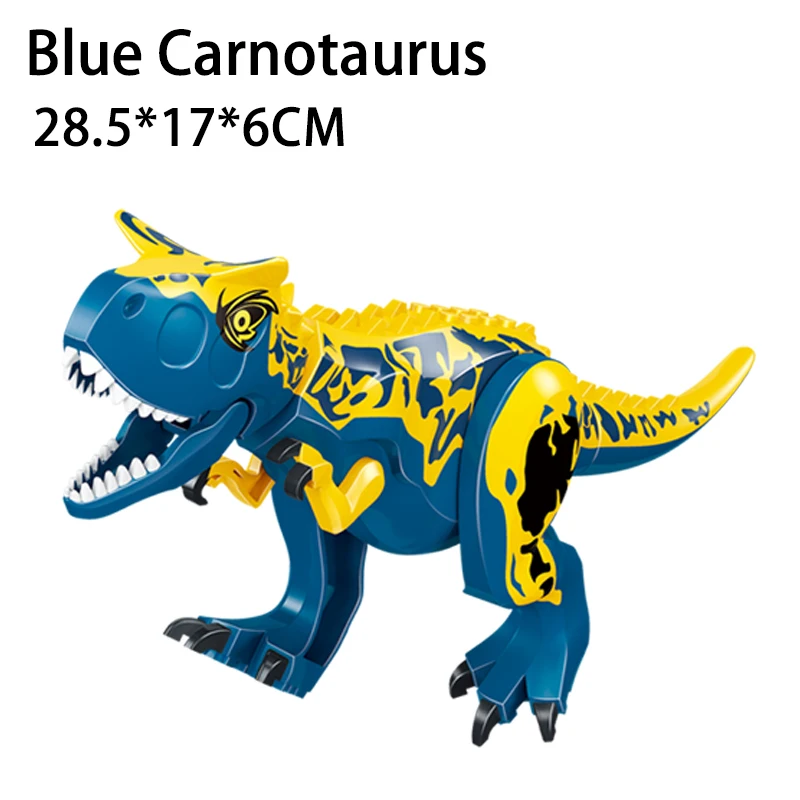 Jurassic Dinoszauruszok építőkövei Indominus Rex DIY Tyrannosaurus akciófigura Modellek Gyerekek, Állatok, Játékok, Karácsonyi Ajándékok, - 1